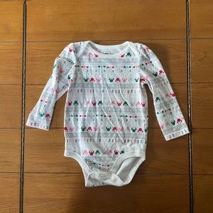 Disney Jumping Beans Christmas onesie